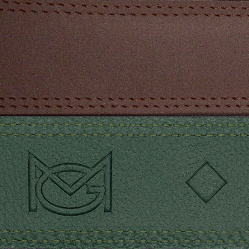 Belts - Matte Nickel MG Emblem